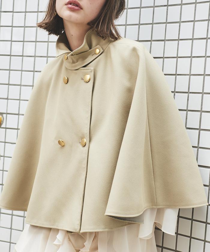 ショートケープジャケットコート(506667462) | AND COUTURE(AND ショートケープジャケットコート(506667462) | AND COUTURE(AND