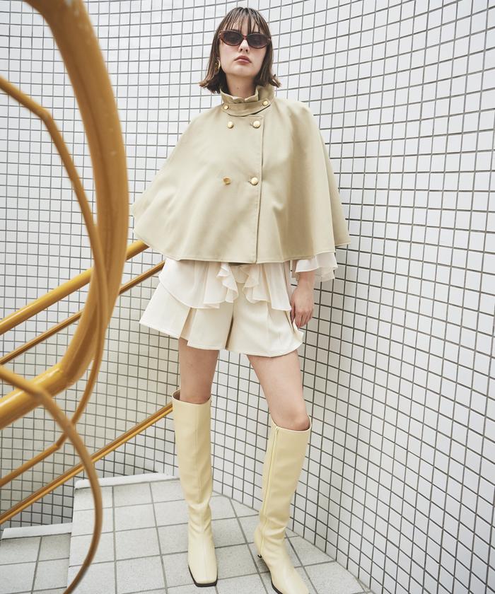 ショートケープジャケットコート(506667462) | AND COUTURE(AND ショートケープジャケットコート(506667462) | AND COUTURE(AND