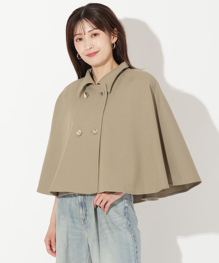 ショートケープジャケットコート(506667462) | AND COUTURE(AND ショートケープジャケットコート(506667462) | AND COUTURE(AND