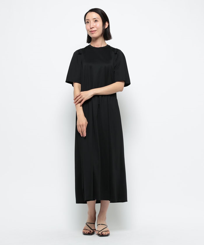 美品☆Theory　セオリーリュクス　ロングジレ　ワンピース　2way　ブラック SPECIAL EXCLUSIVE | Theory luxe（セオリーリュクス）公式通販