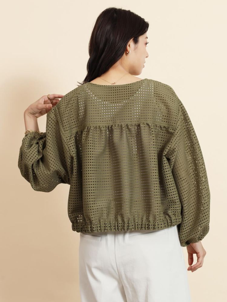 【完売】  クーポン】フェンネル FENNEL メッシュジップブルゾン(506678095 ジャケット・アウター