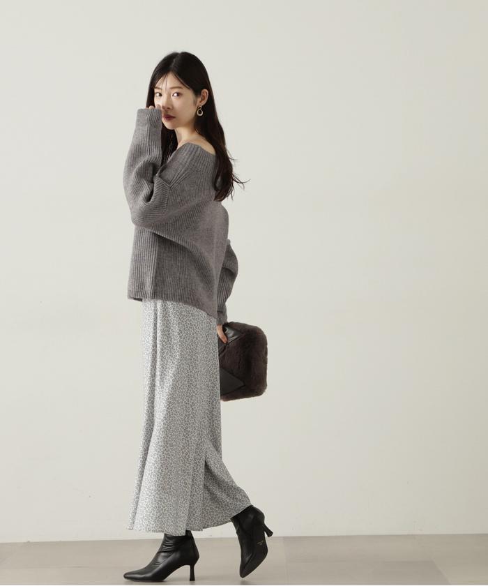 は自分にプチご褒美を セール】畦ニット 24AW(506678170) | プロポーション ボディ トップス