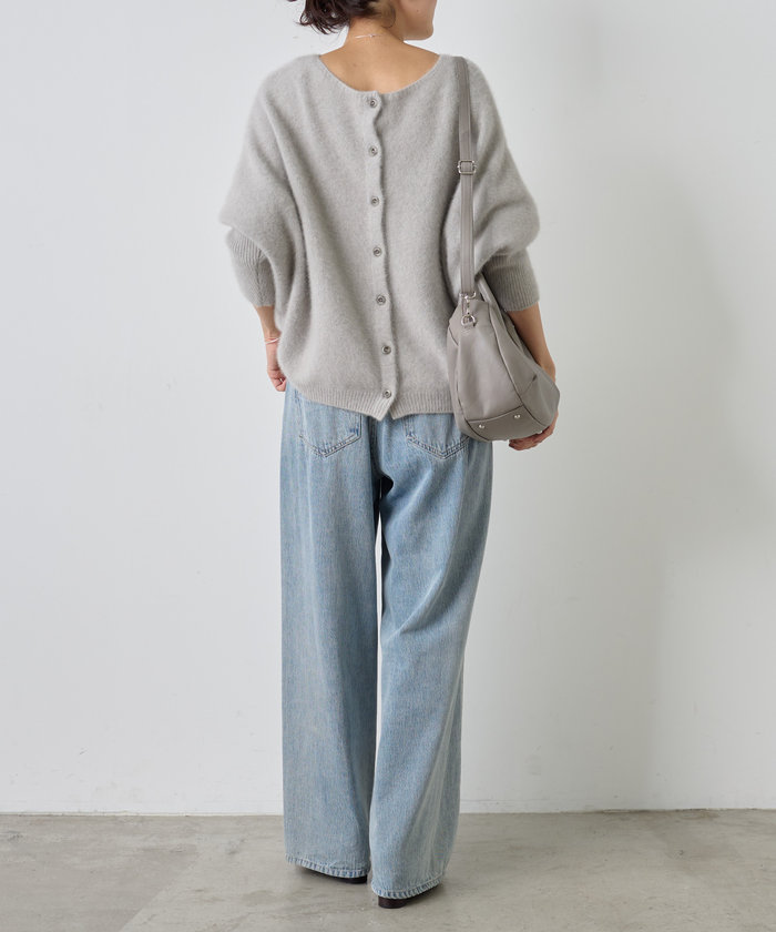 FOXウール後ろボタンニット(506679540) | ビアズリー(BEARDSLEY) - d fashion