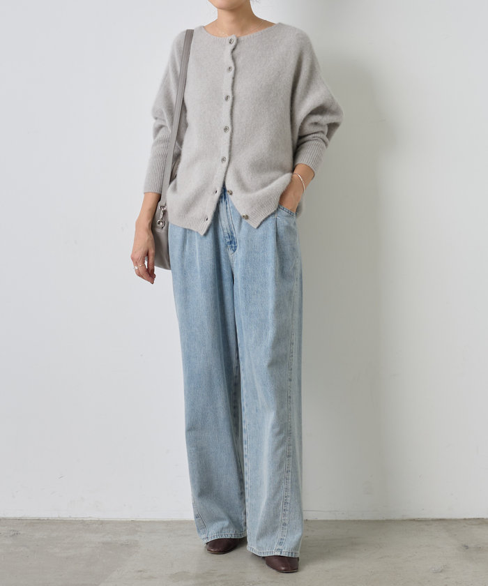 FOXウール後ろボタンニット(506679540) | ビアズリー(BEARDSLEY) - d fashion