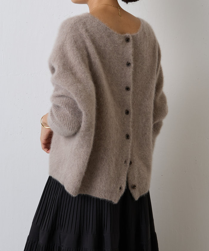 FOXウール後ろボタンニット(506679540) | ビアズリー(BEARDSLEY) - d fashion