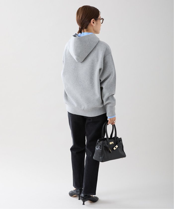 セール 30%OFF】ダブルフェイス ジップアップフーディー