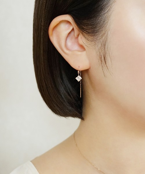 テイクアップ TAKE－UP K10 リリーカット チェリーズピアス(PG