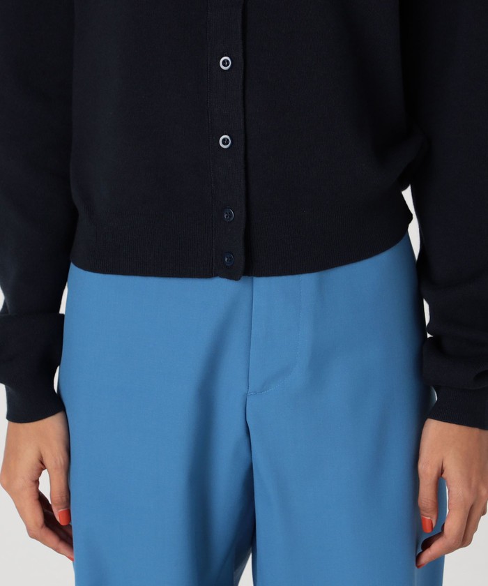CABaN コットンカシミヤ クルーネックカーディガン(503363397 CABaN コットンカシミヤ クルーネックカーディガン(503363397