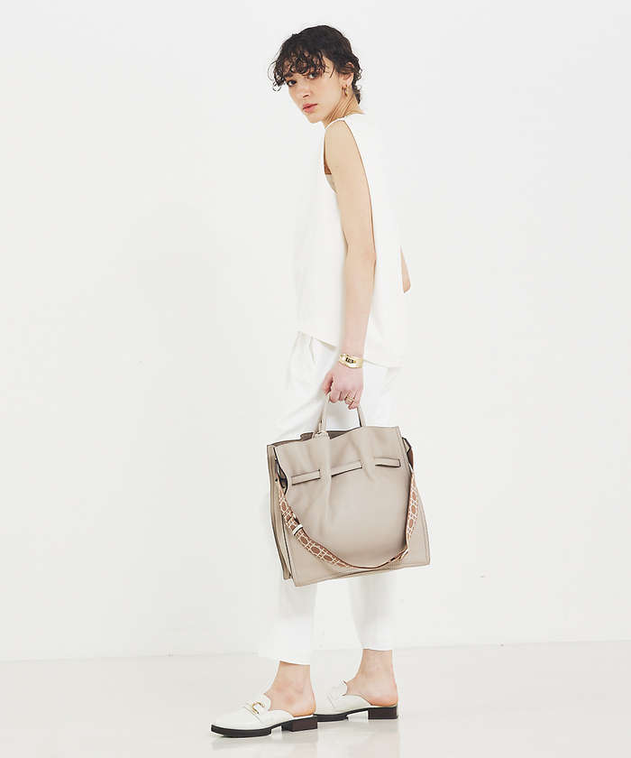 TVドラマ使用商品】Swell/2WAYギャザーオープントートBAG L