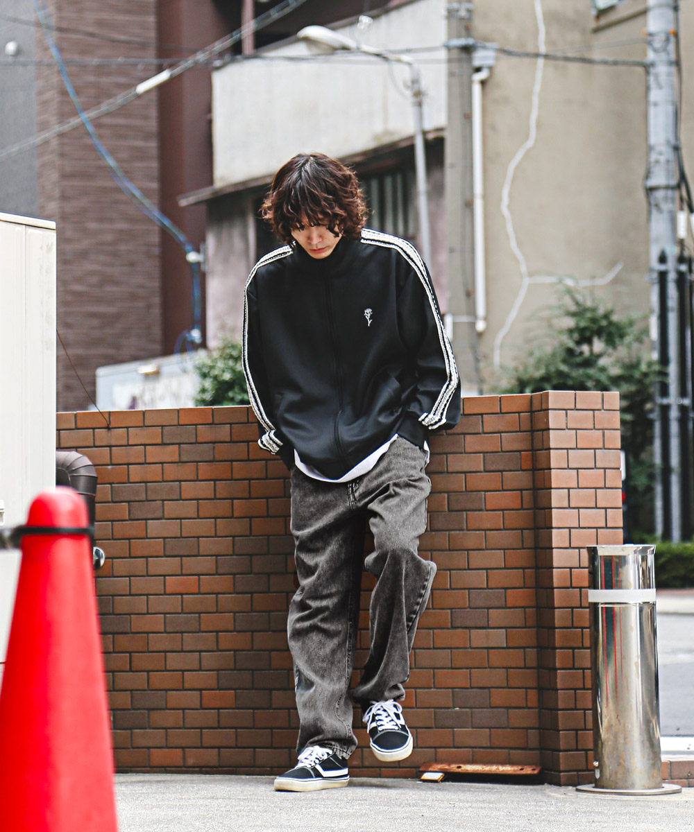 セール】ラグスタイル LUXSTYLE ケミカルウォッシュワイドバギー