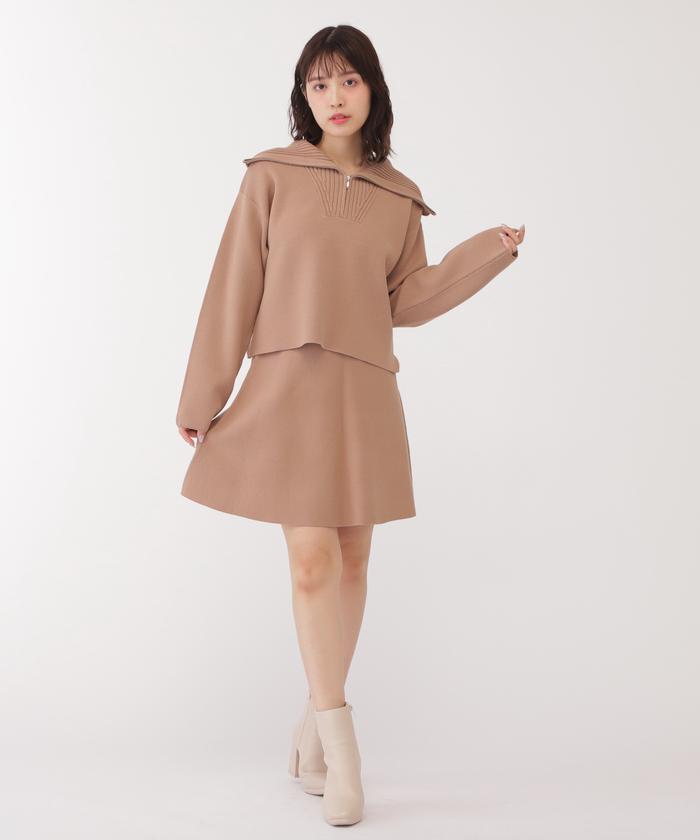 セール】◇ハーフジップ セットアップ(506245970) | ジル バイ