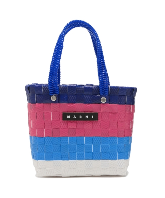 マルニ MARNI かごバッグ ブルー レディース MARNI M00816M00I