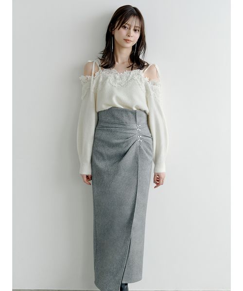 【ネット限定】 セール 50%OFF】ドレープタイトホックスカート(506687808 スカート