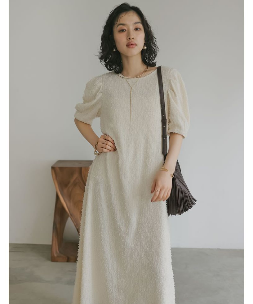 最終価格　デイジーリン　パフスリーブワンピース リエディ Re:EDIT [2024 SUMMER COLLECTION][低身長サイズ有