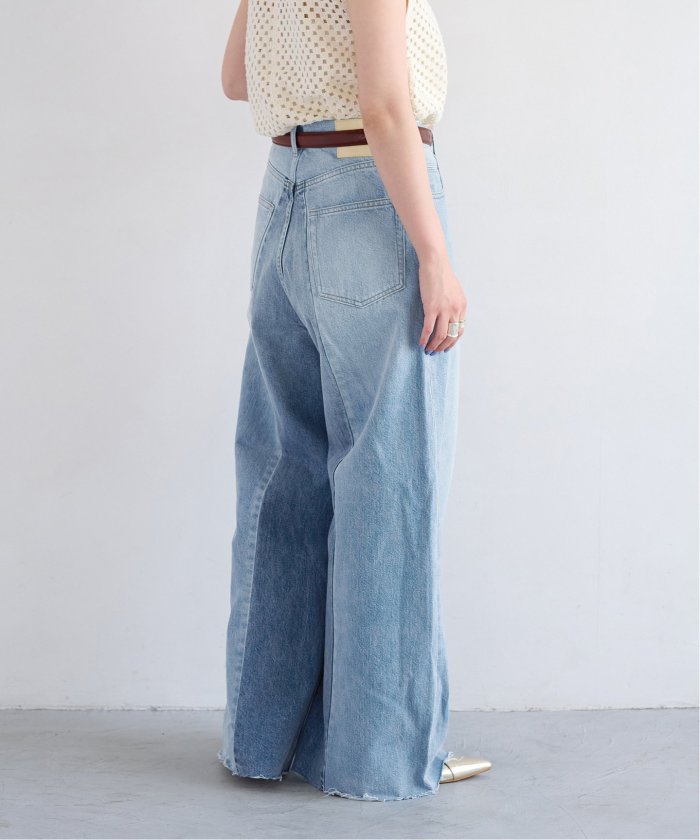 DU JOUR/SHADE BAGGY JEAN バギー デニム ブルー 38 DU JOUR/デュ ジュール SHADE BAGGY JEAN（デニムパンツ
