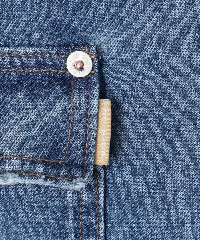 DU JOUR/デュ ジュール UTILITY JEAN SHIRT（シャツ／ブラウス