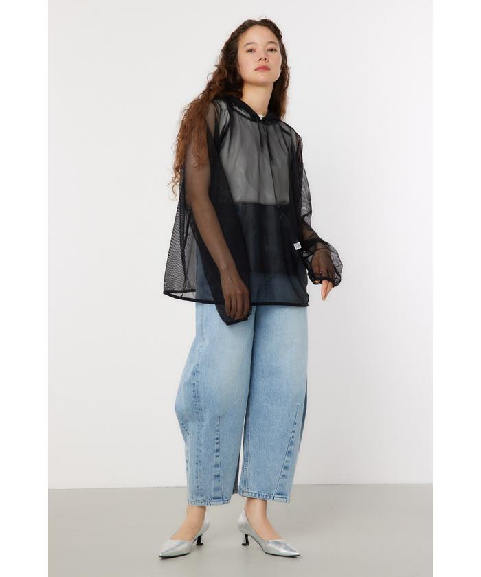 セール 60%OFF】シアーフーディートップス(506691217) | ロデオ