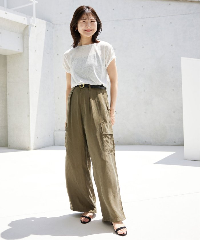 セール 30%OFF】《追加》キュプラ カーゴパンツ(506692416 セール 30%OFF】《追加》キュプラ カーゴパンツ(506692416