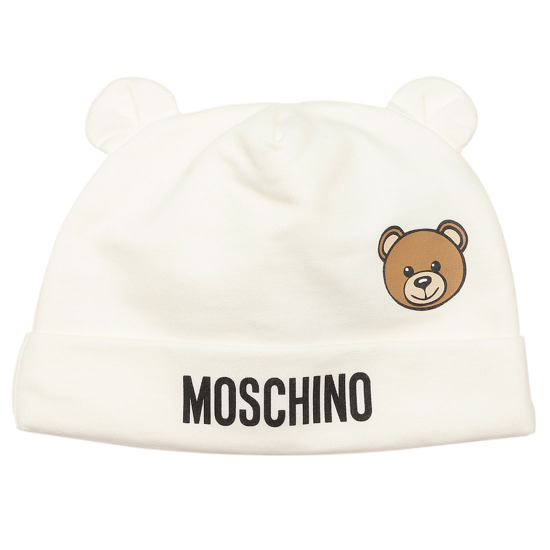 モスキーノ MOSCHINO ベビー服 ベビー用品 テディベア 帽子 スタイ ロンパース ホワイト キッズ MOSCHINO MUY067 LCA19  1006(506692477) | モスキーノ(MOSCHINO) - d fashion