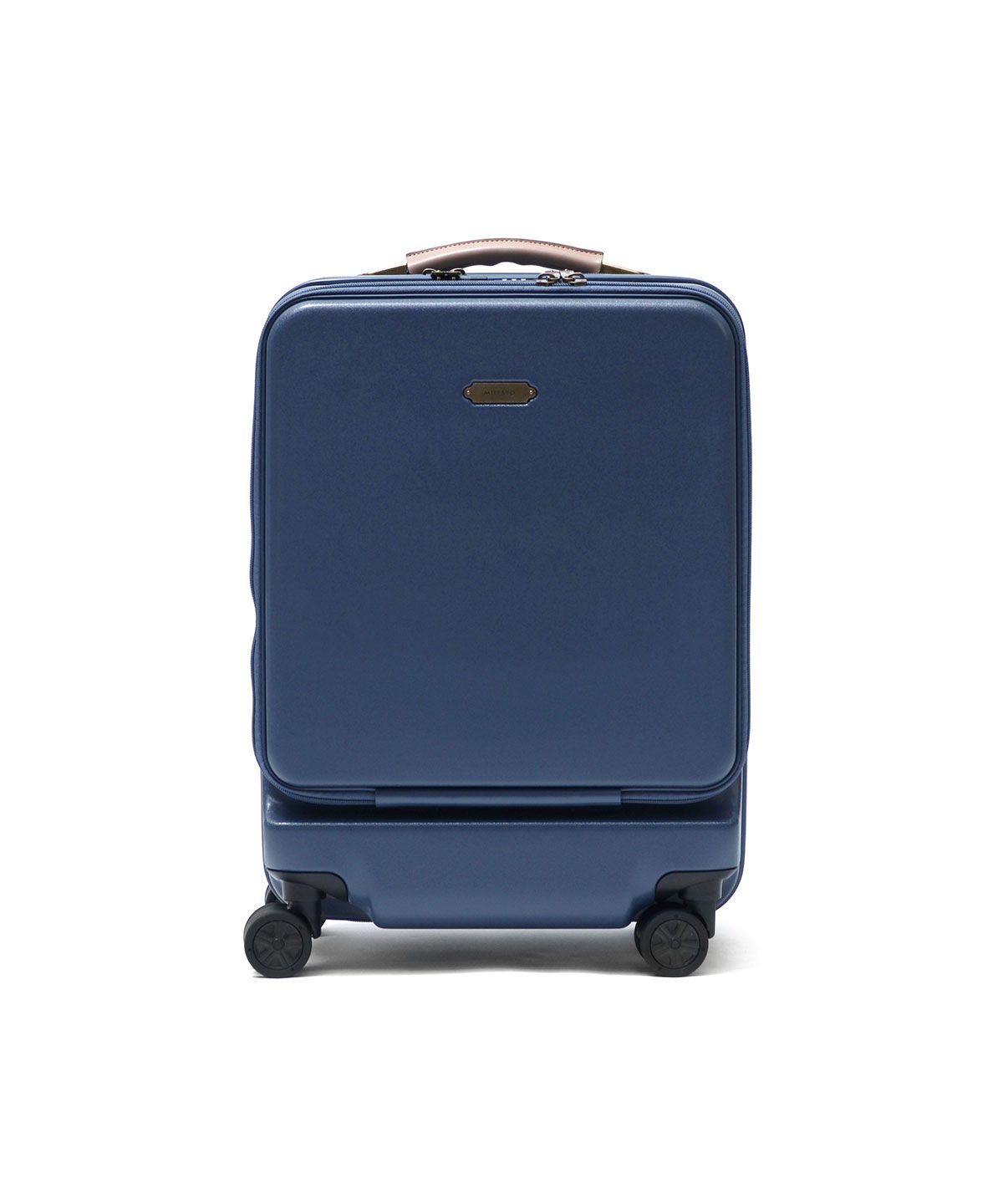未使用 ミレスト キャリーケース スーツケース 機内持ち込み 37L ブルー MILESTO ミレスト スーツケース 37L 54cm 3.2kg メンズ