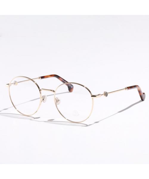 MONCLER メガネ ML5107 ボストン型 アイコンロゴ セール】モンクレール MONCLER MONCLER メガネ ML5107 ボストン