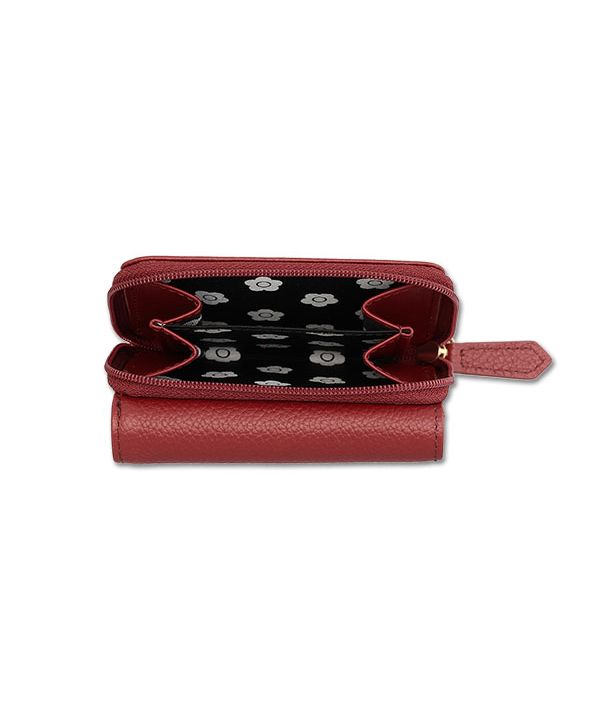 【お洒落♪】MARY QUANT ペインティングデイジー ミニウォレット マリークワント MARY QUANT ペインティングデイジー ミニ