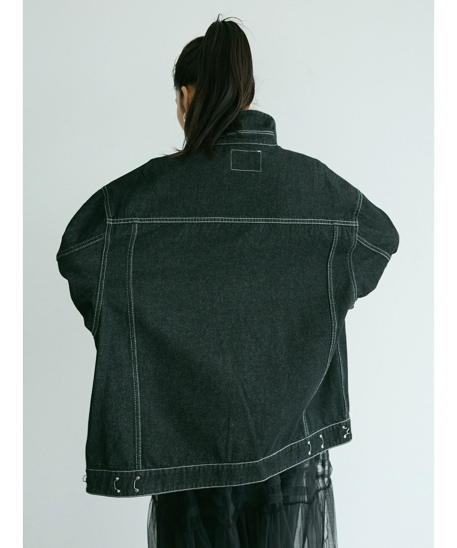 90s TRIMMER CRAFTトリマークラフト　フーデッドデニムシャツ　L セール】クラフトスタンダードブティック CRAFT STANDARD