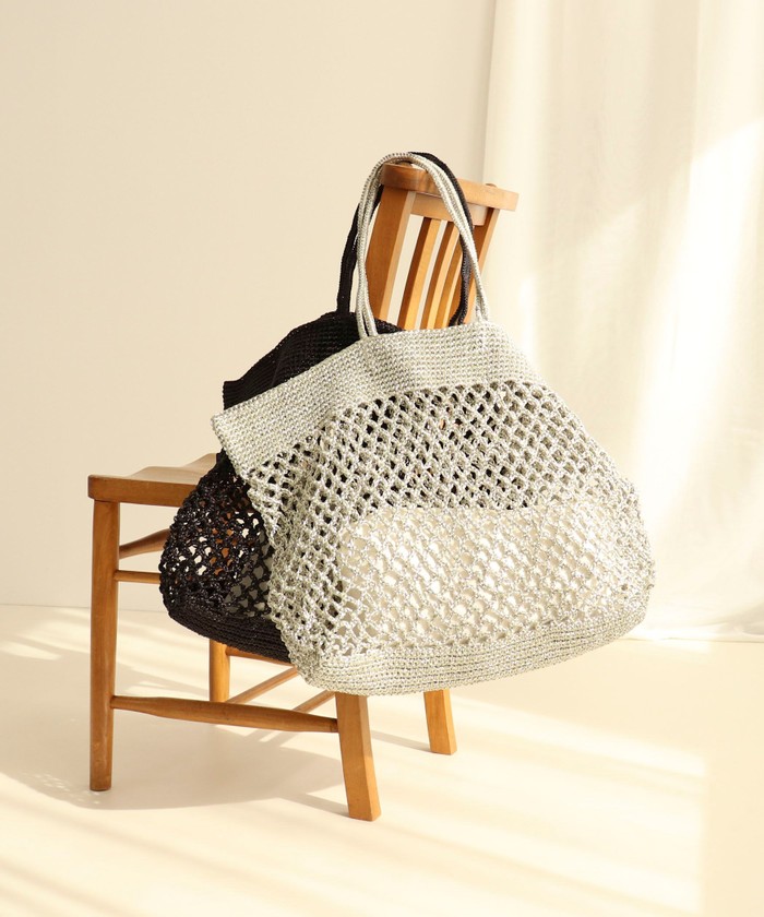 セール】【BAGMATI/ バグマティ】メタリックメッシュトート セール】【BAGMATI/ バグマティ】メタリックメッシュトート