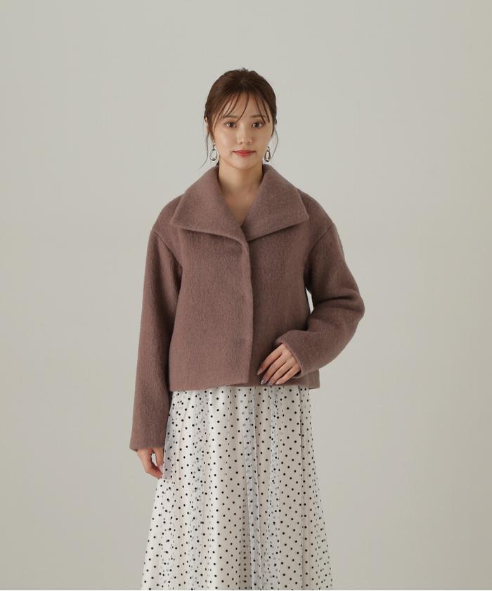 ショートシャギーコート | PROPORTION BODY DRESSING | ノード