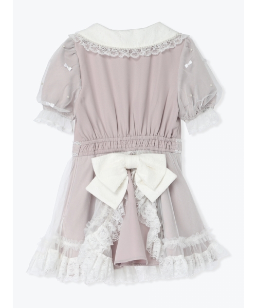 ノエミー NOEMIE メニーリボンドレッシーフレアセットアップ