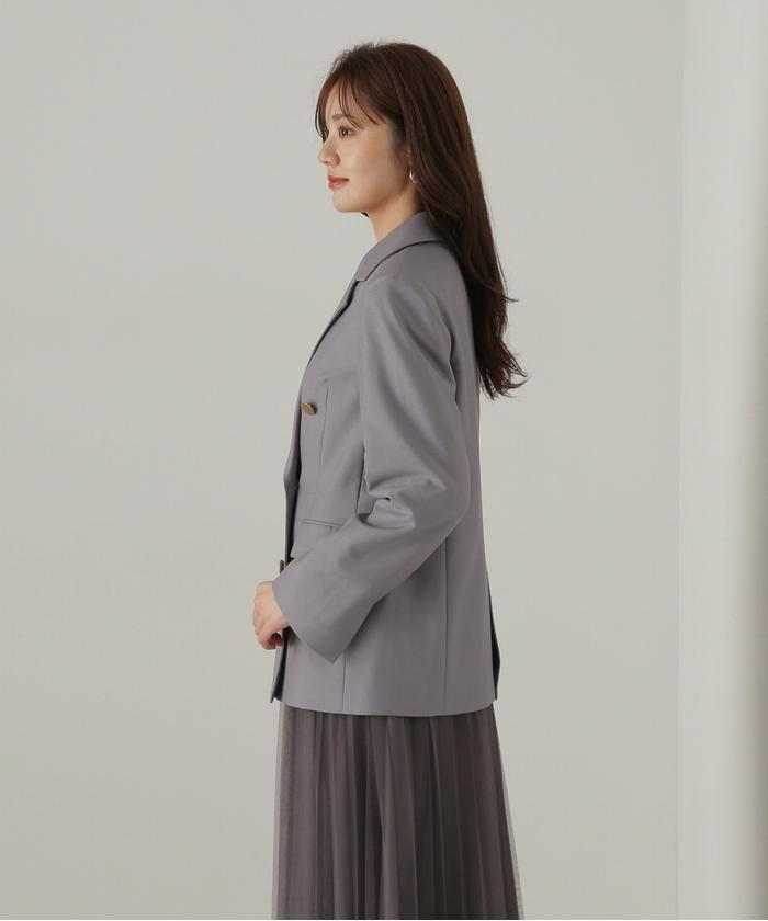 セール 50%OFF】ダブルテーラードジャケット24AW(506697527 セール 50%OFF】ダブルテーラードジャケット24AW(506697527
