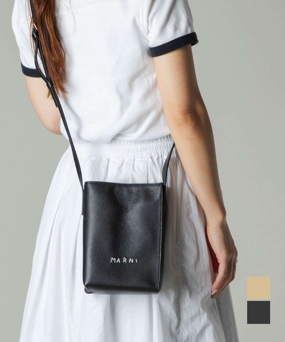 【Marni】ショルダーバッグ ユニセックス ロゴプリント 楽天市場】MARNI マルニ Logo Strap Fleece Shoulder Bag ロゴ