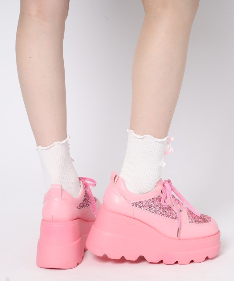 セール 33%OFF】厚底グリッタースニーカー(506699127