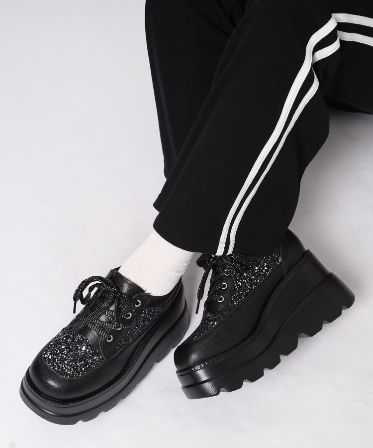 セール 33%OFF】厚底グリッタースニーカー(506699127