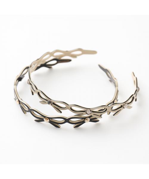ALEXANDRE DE PARIS ライトブルー ヘアバンド アレクサンドル ドゥ パリ ALEXANDRE DE PARIS ALEXANDRE DE