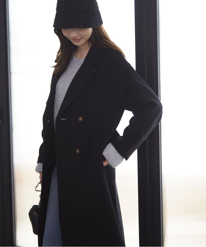 セール 30%OFF】美ラインチェスターコート 24AW(506590309