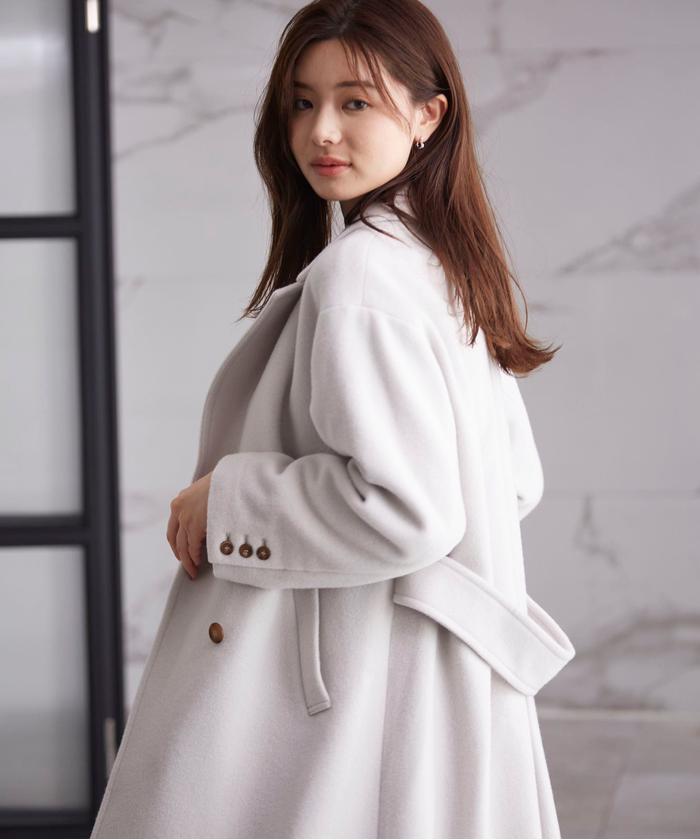 セール 30%OFF】美ラインチェスターコート 24AW(506590309
