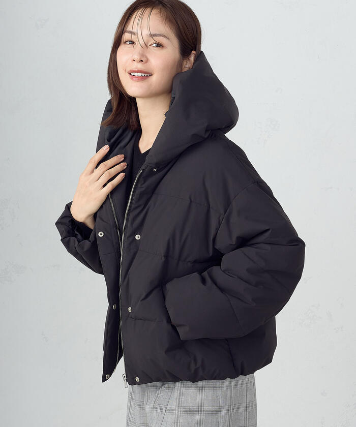 セール 10%OFF】フーデッドショートダウン(506638949