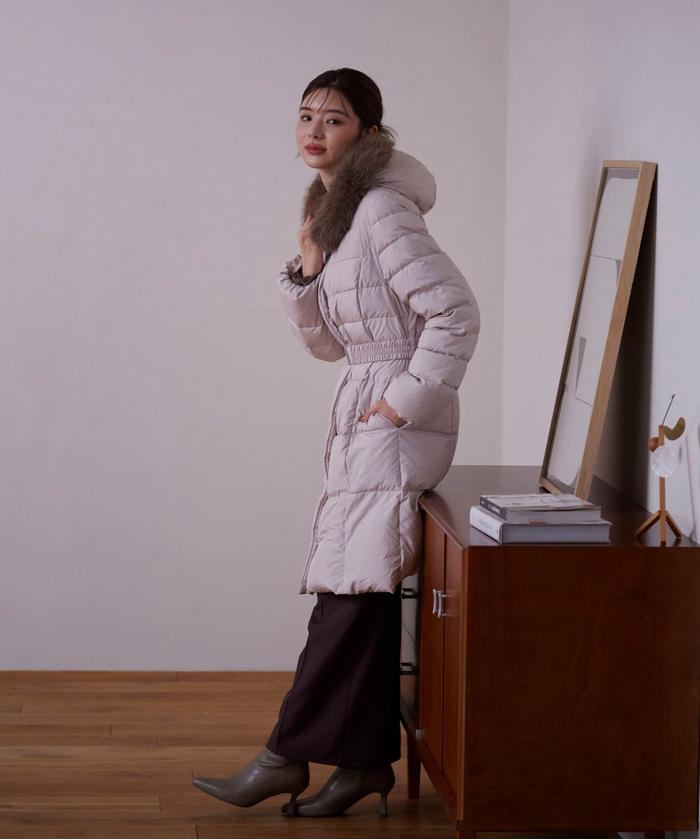 ベーシックロングダウン 24AW(506639040) | プロポーション