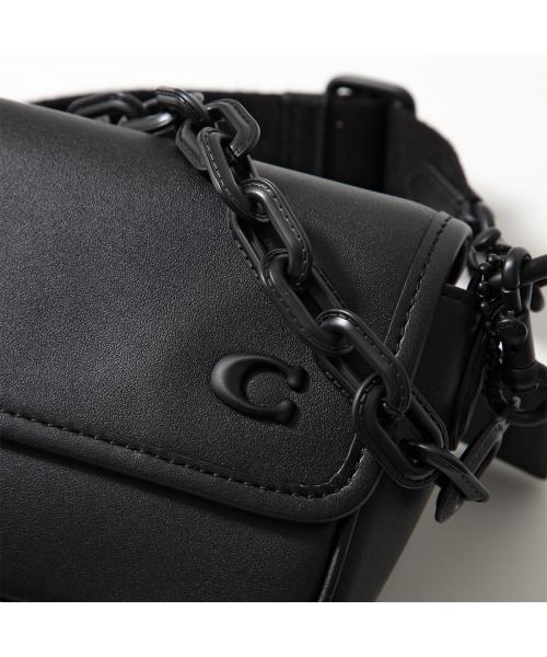 美品！COACH ブラック ショルダーバッグ レザー