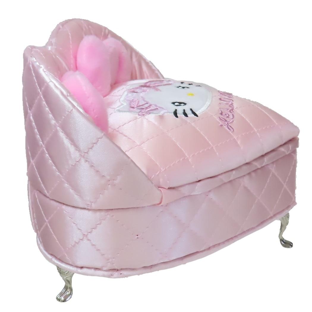 【♡マカロン♡さま専用】ハローキティ オルゴール 平成レトロ アクセサリーケース マカロンさま専用】ハローキティ オルゴール 平成レトロ