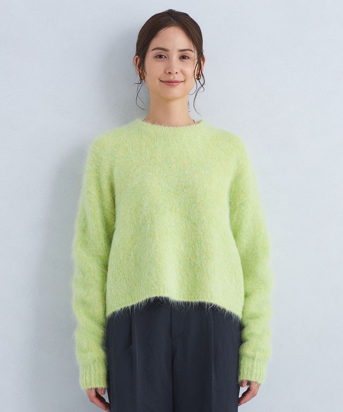 セール46%OFF】［size SHORTあり］アルパカミックス シャギ