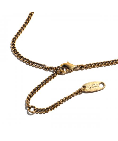 BALENCIAGA ネックレス BB ICON 696223 TZ99I BBロゴ チェーン BALENCIAGA ネックレス BB ICON 696223 TZ99I BBロゴ チェーン