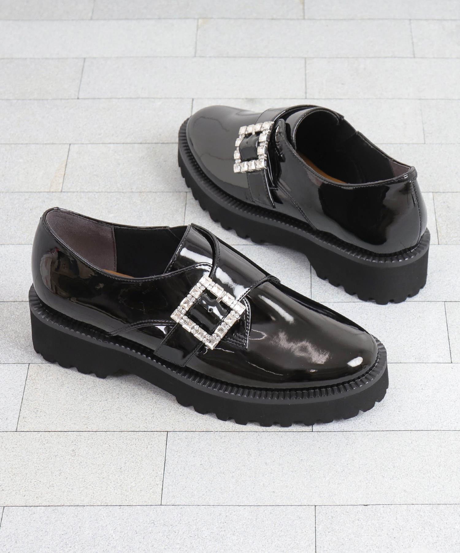 美品 DIANA ビジュー バックル ローファー セール 20%OFF】アルテミス バイ ダイアナ artemis by DIANA