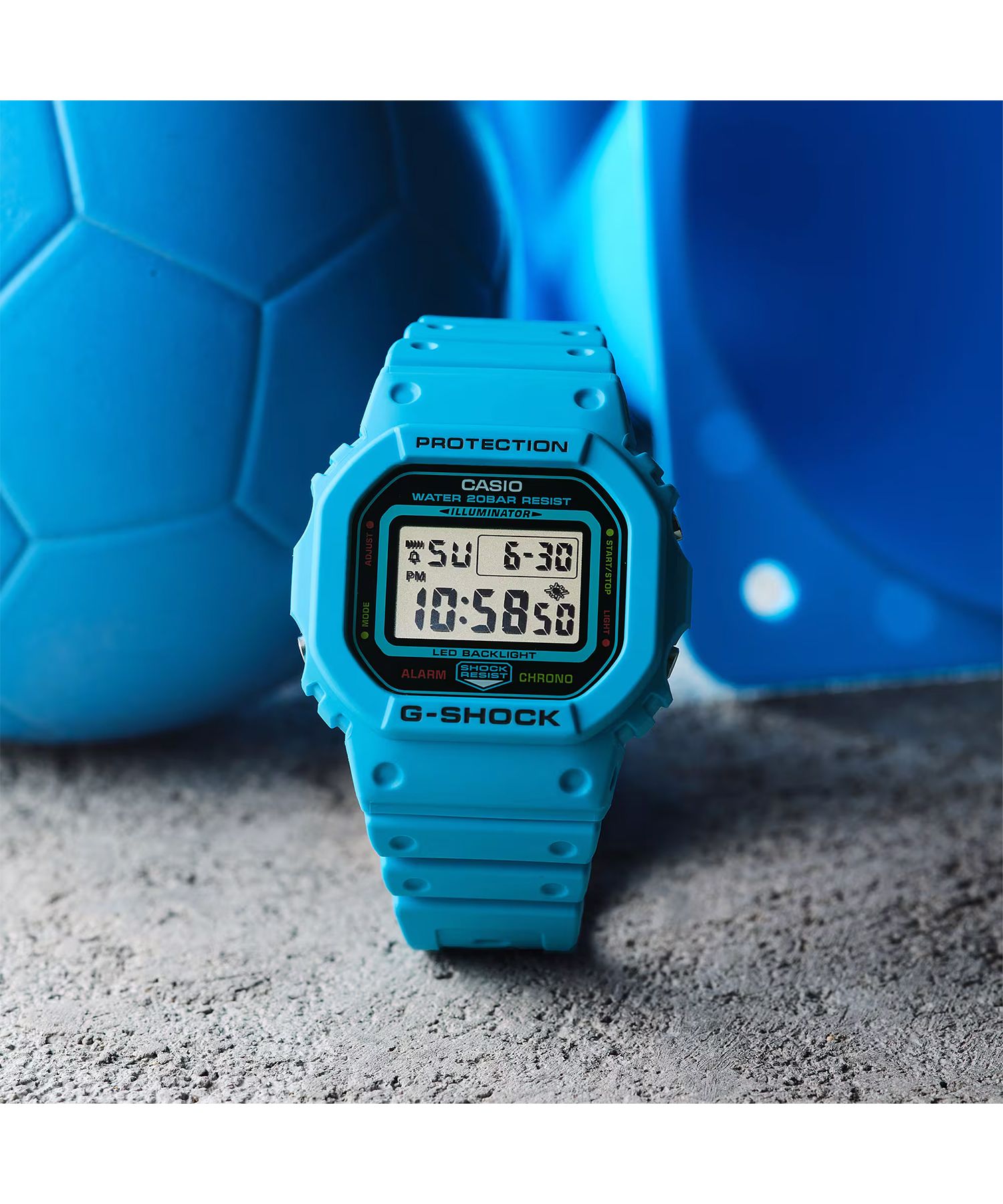 Amazon.co.jp: Casio G-Shock DW5600LS-2 Skeleton Series Blue