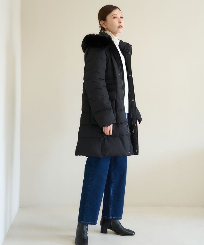 ROPE' PICNIC GREEN DOWN/ファー付きダウンコート ROPE' PICNIC｜GREEN DOWN/ファー付きダウンコート | Rakuten