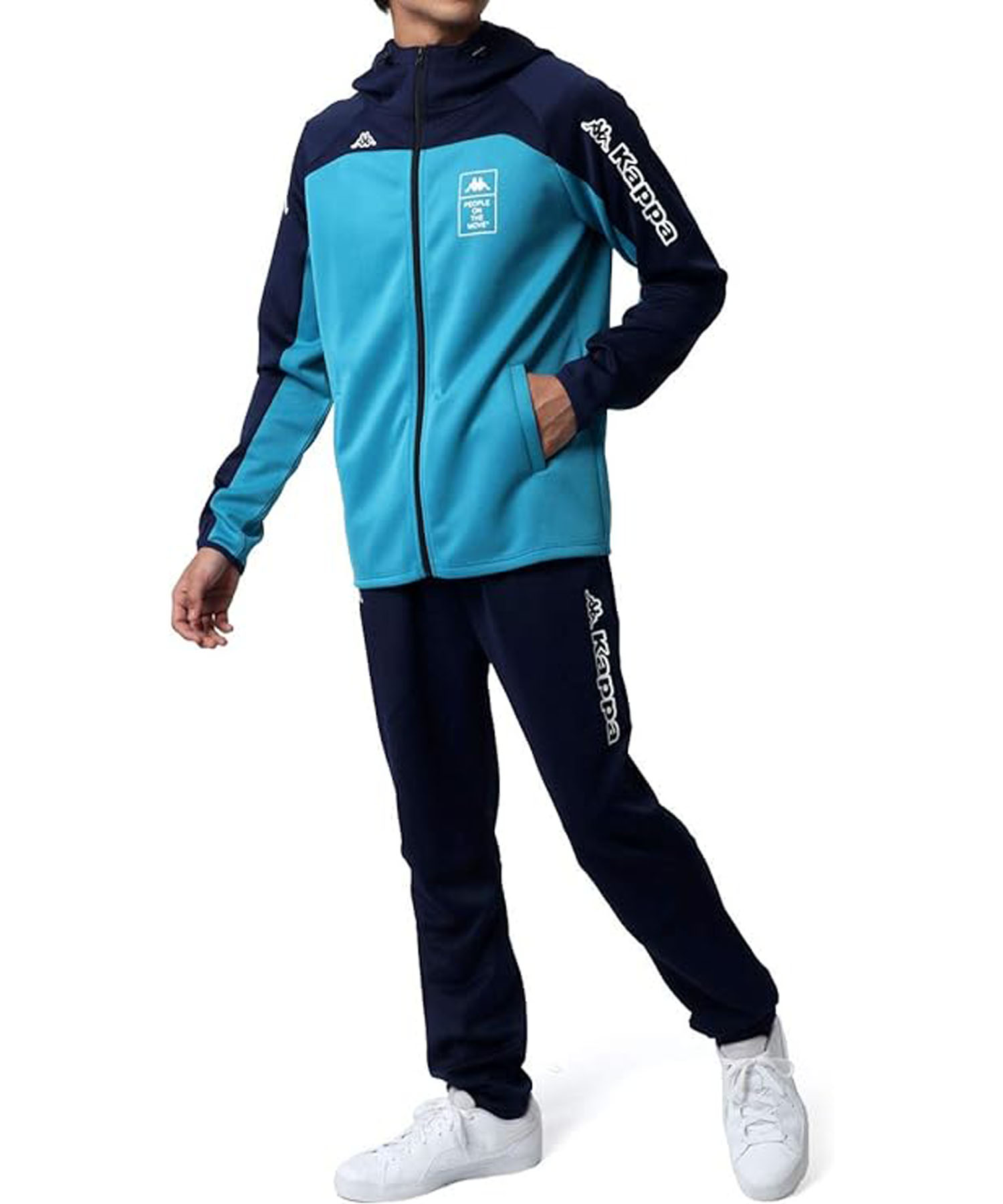 ずっと気になってた Kappa セール10%OFF】カッパ 別注 ジャージ上下 胸切替 ウェア
