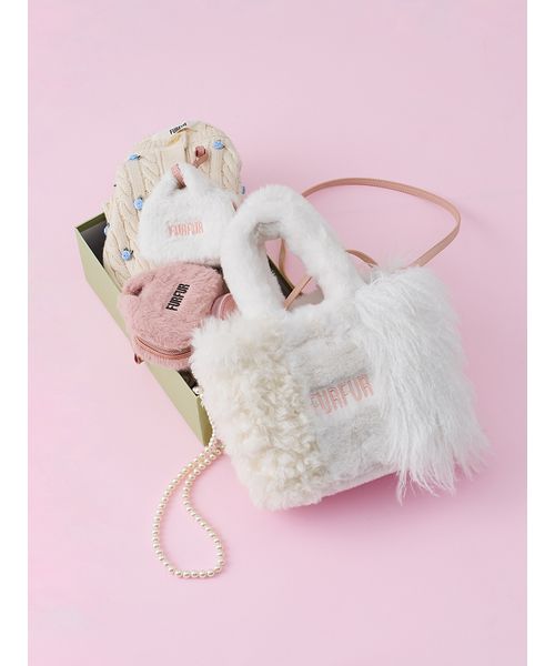 FURFUR 送り付け エコファートートバッグ ピンク