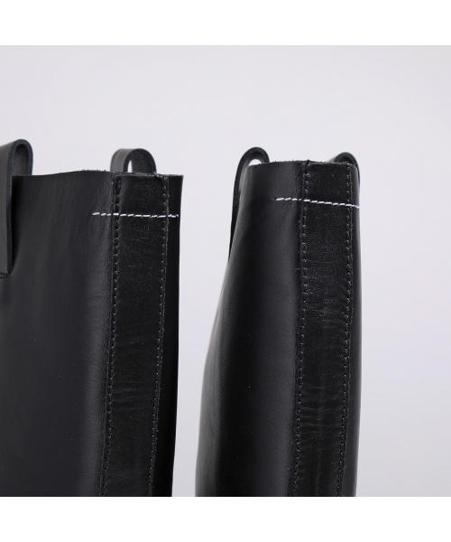 セール】MM6 ロングブーツ S59WW0107 P5732 レザー(505776522
