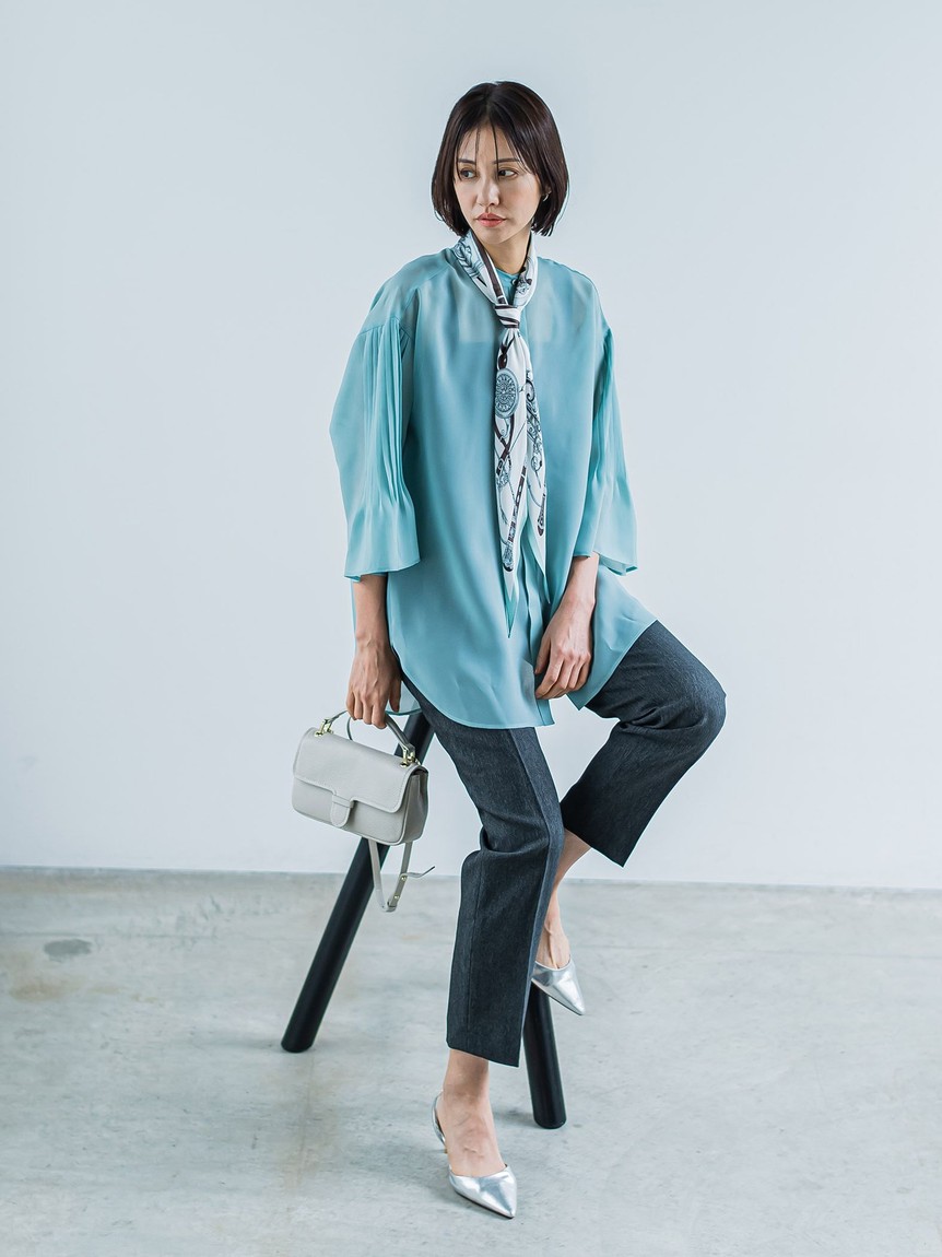 セール 50%OFF】ロートレアモン LAUTREAMONT シアープリーツ